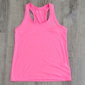 Under Armour Vibrant Pink Racerback Tank Top